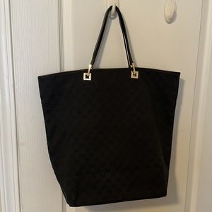 Gucci Black Tote Bag Large